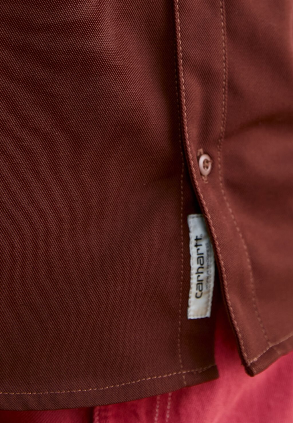 

Рубашка MODULE SCRIPT Carhartt WIP, темно-коричневый