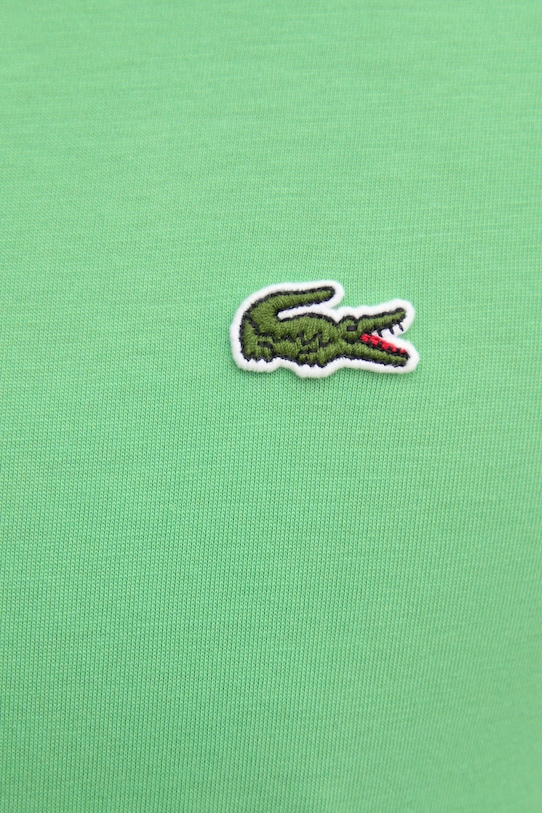 

Хлопковая футболка Lacoste, зеленый