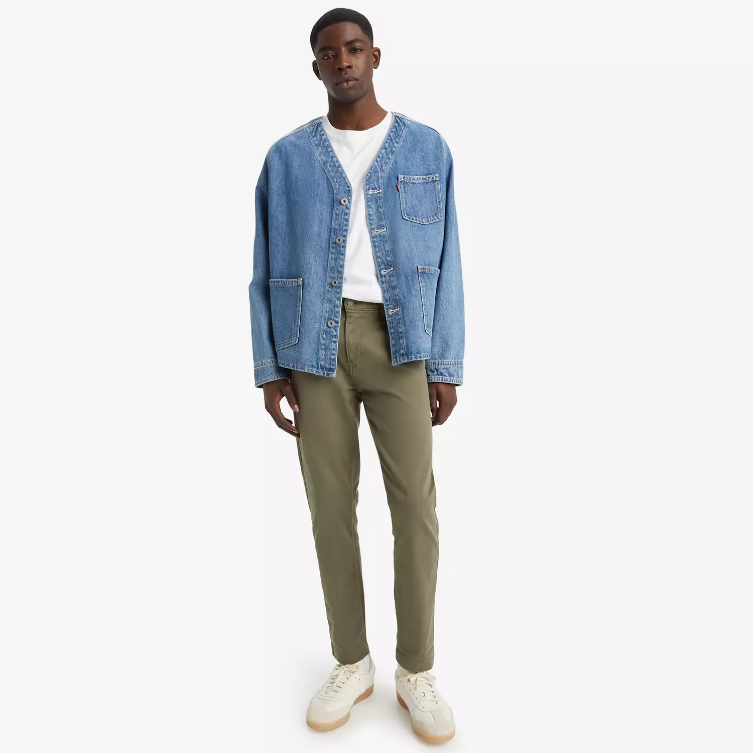 

Levi’s xx чиносы стандартного зауженного кроя мужские брюки Levi's, зеленый