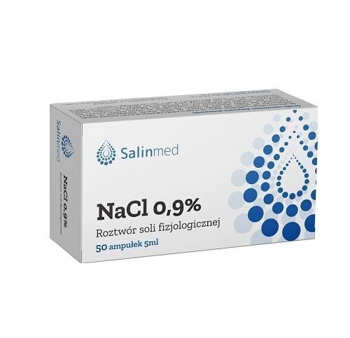 

Salinmed NaCl 0,9% Sól Fizjologiczn, 50 шт.