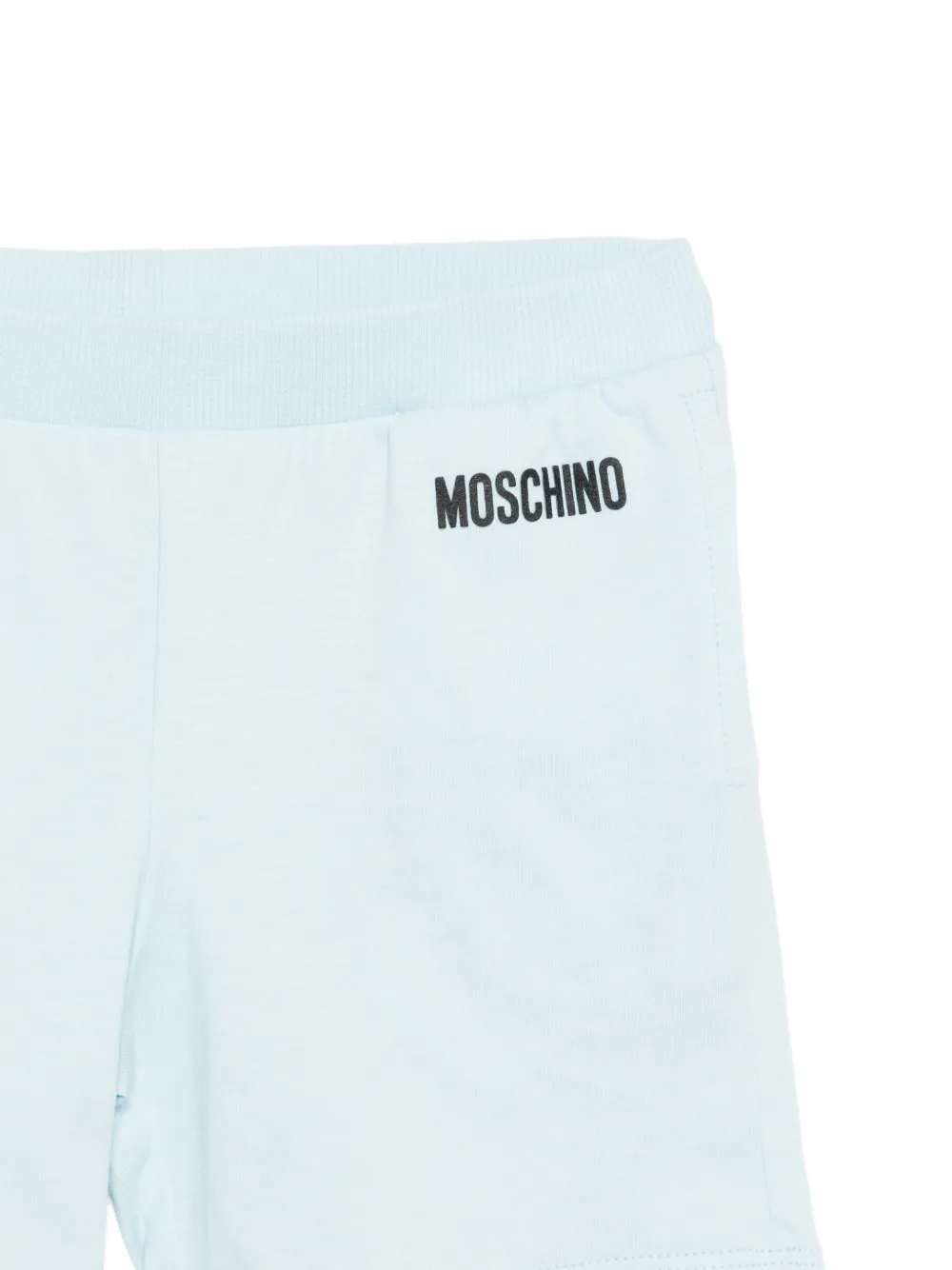 Спортивный костюм с изображением медвежонка Moschino Kids, синий — фото 3