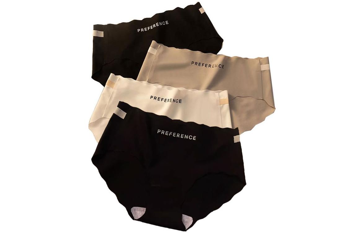 

Трусы женские MIIOW, 4 штуки (2 белых + 2 серых)