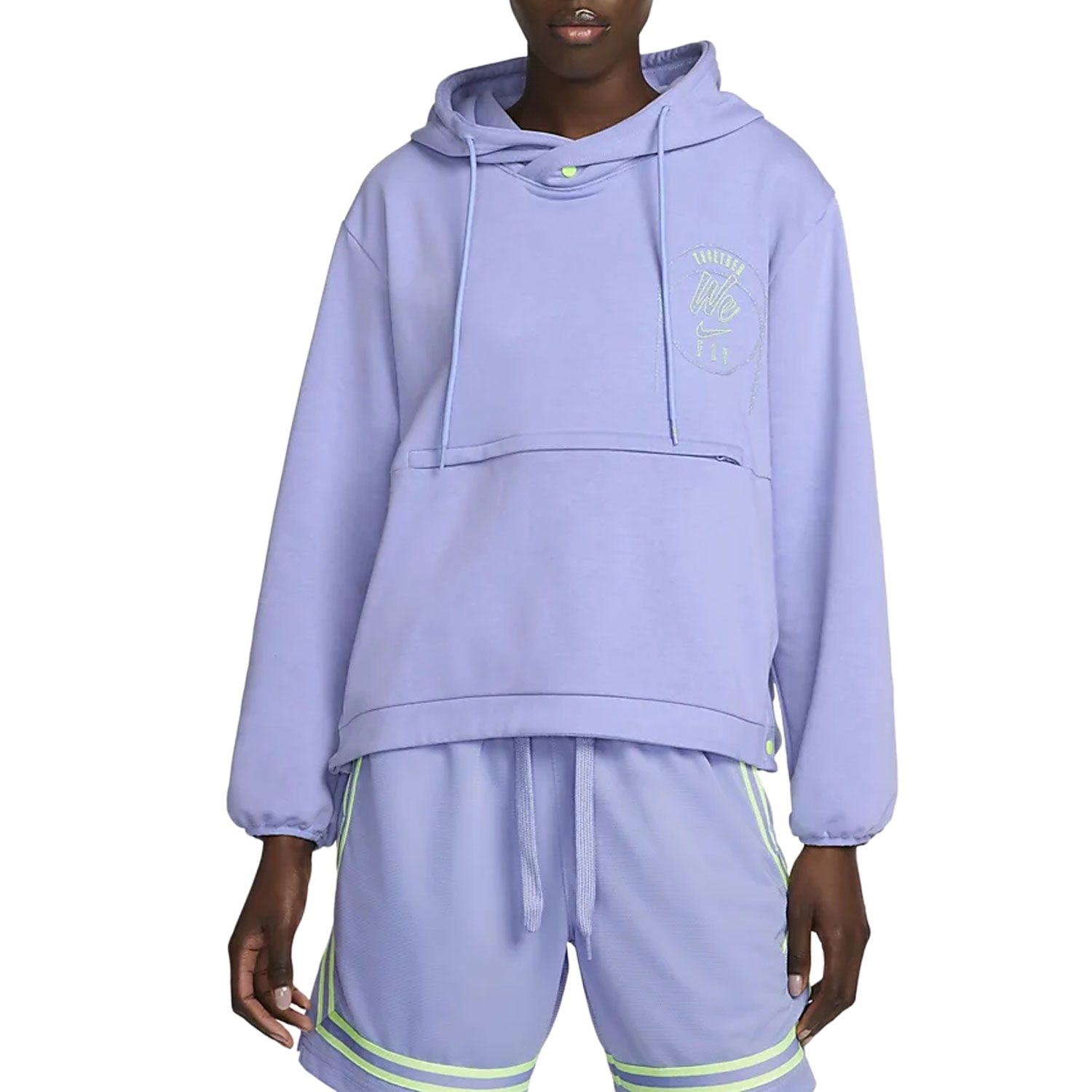 Nike Спортивная коллекция Lifestyle Dri Fit толстовка Women's Purple — фото 3
