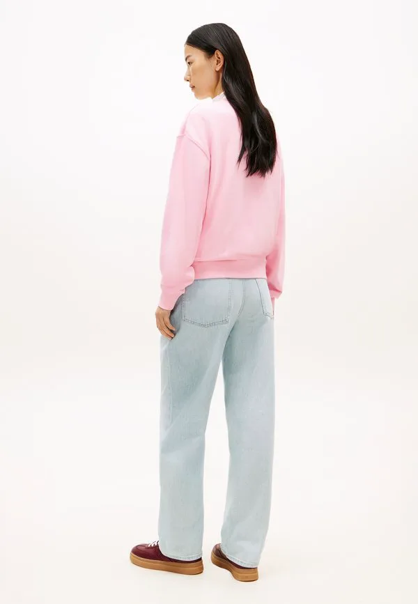 Толстовка с круглым вырезом и вышитым логотипом Tommy Hilfiger, Classic Pink — фото 3