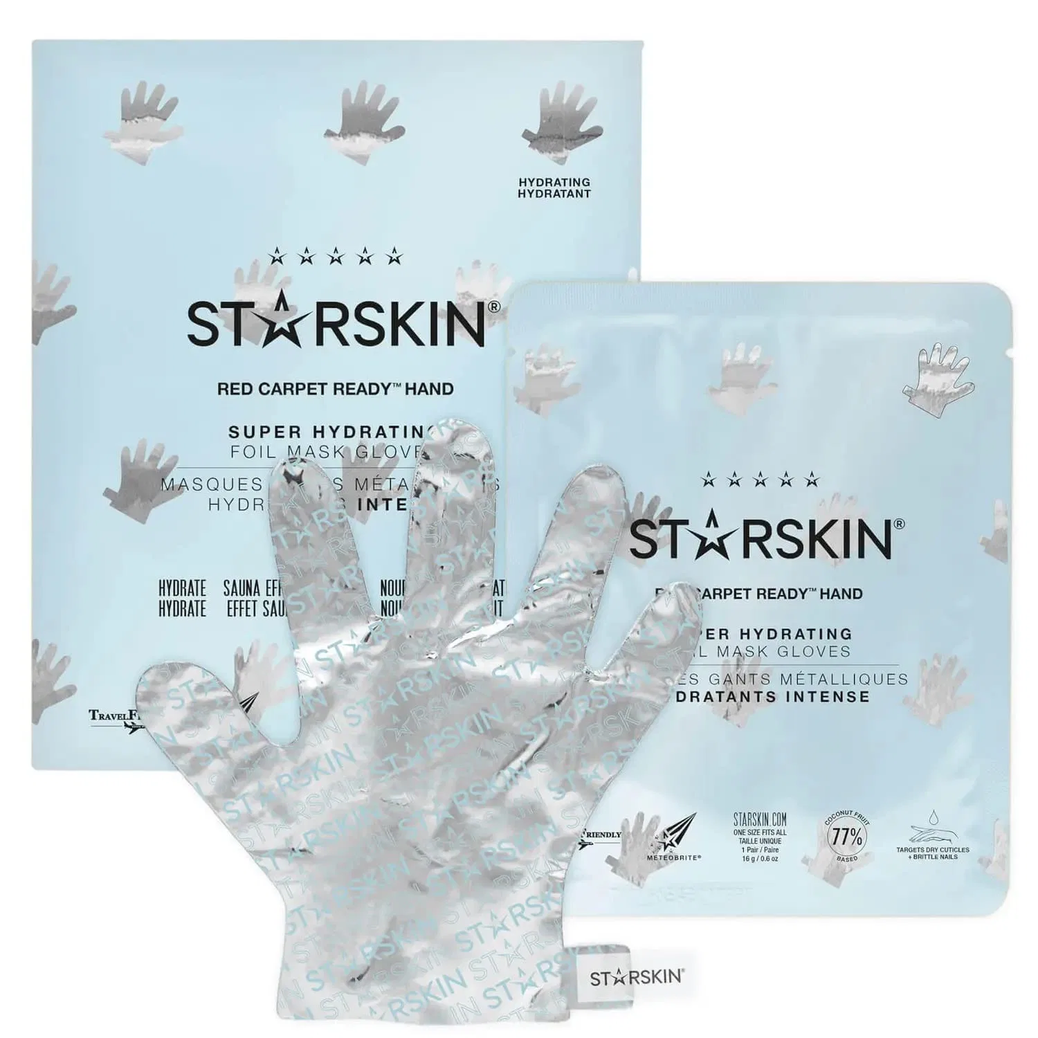 Увлажняющие перчатки для рук Red Carpet Ready Starskin