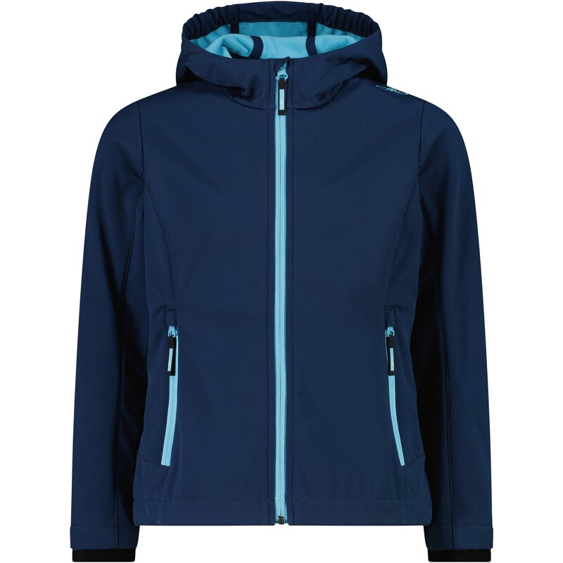 

Функциональная куртка с капюшоном, софтшелловая куртка Cmp, цвет blue ink-topazio 02mu