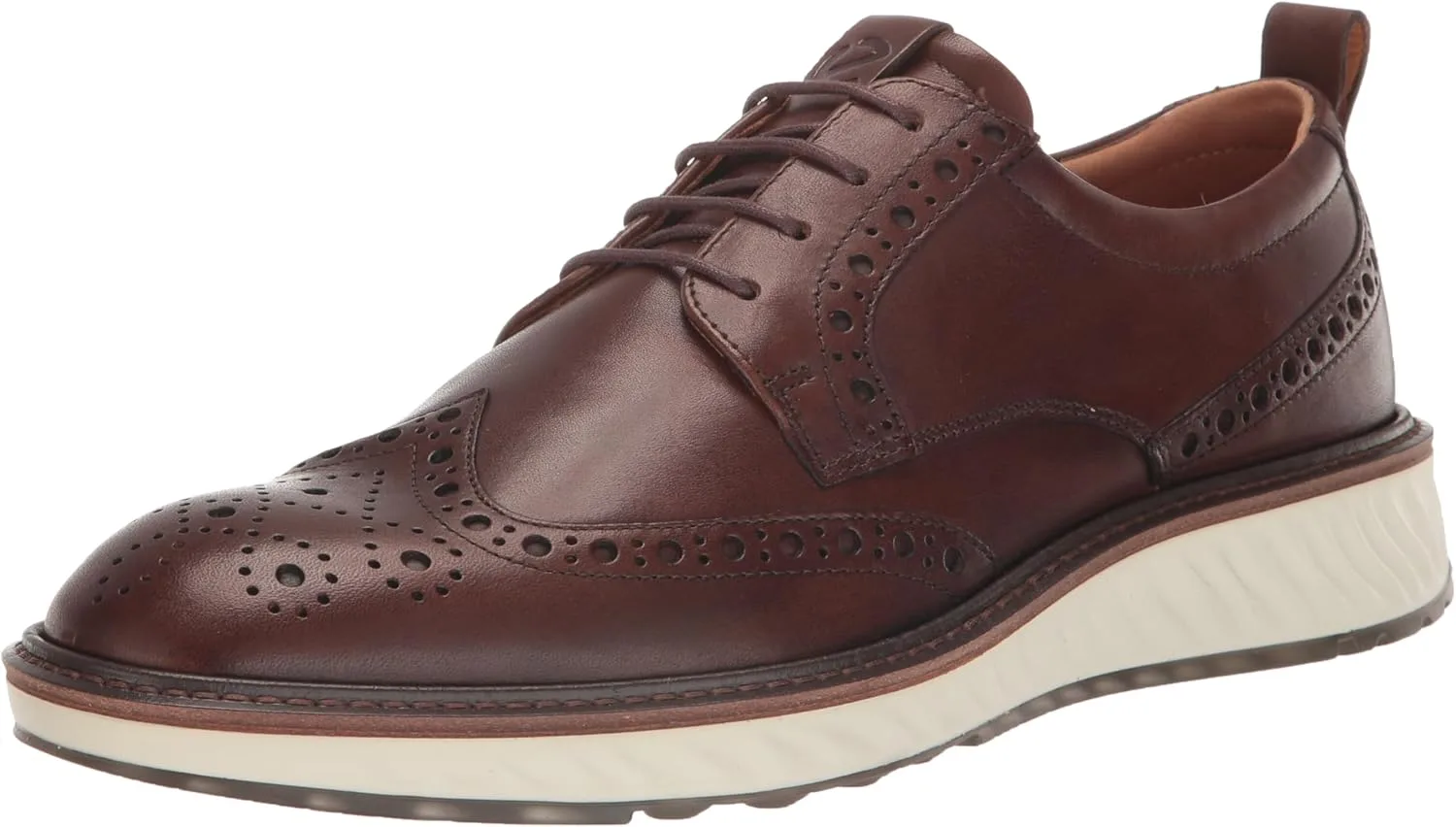 Мужские оксфорды ECCO St. 1 Hybrid Brogue, коричневый
