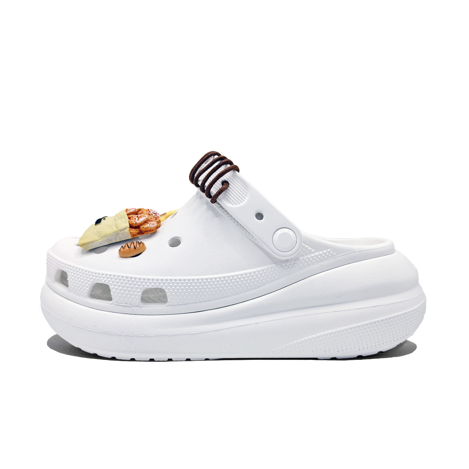 

Crocs Кроссовки Crush Clog унисекс белые, цвет White