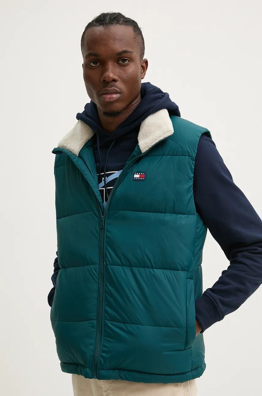 

Жилет Tommy без рукавов Tommy Jeans, бирюзовый