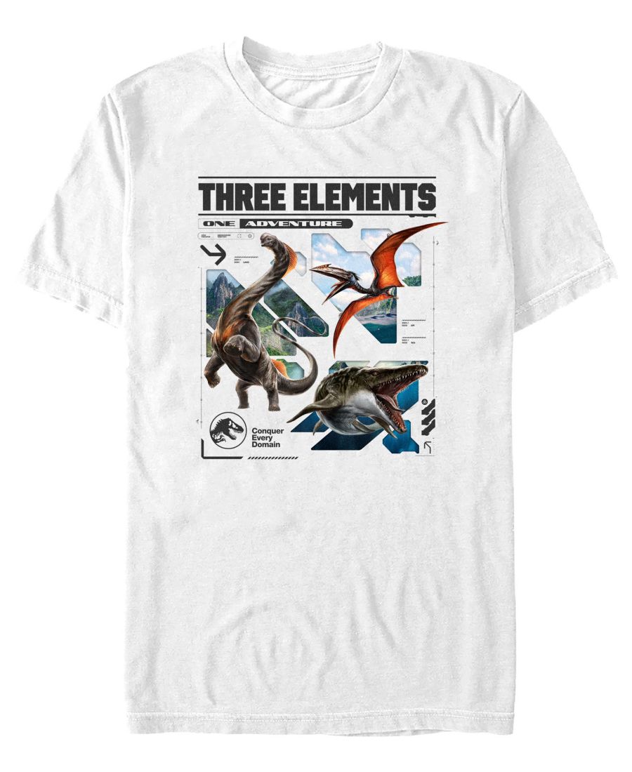 

Мужская футболка с круглым вырезом "Мир Юрского периода: Возрождение" Fifth Sun, White, Белый, Мужская футболка с круглым вырезом "Мир Юрского периода: Возрождение" Fifth Sun, White