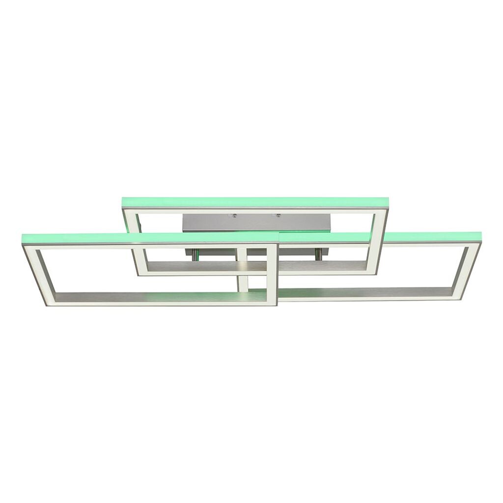 

Светодиодный потолочный светильник, CCT, память, смена цвета, L 82см etc-shop, серебро