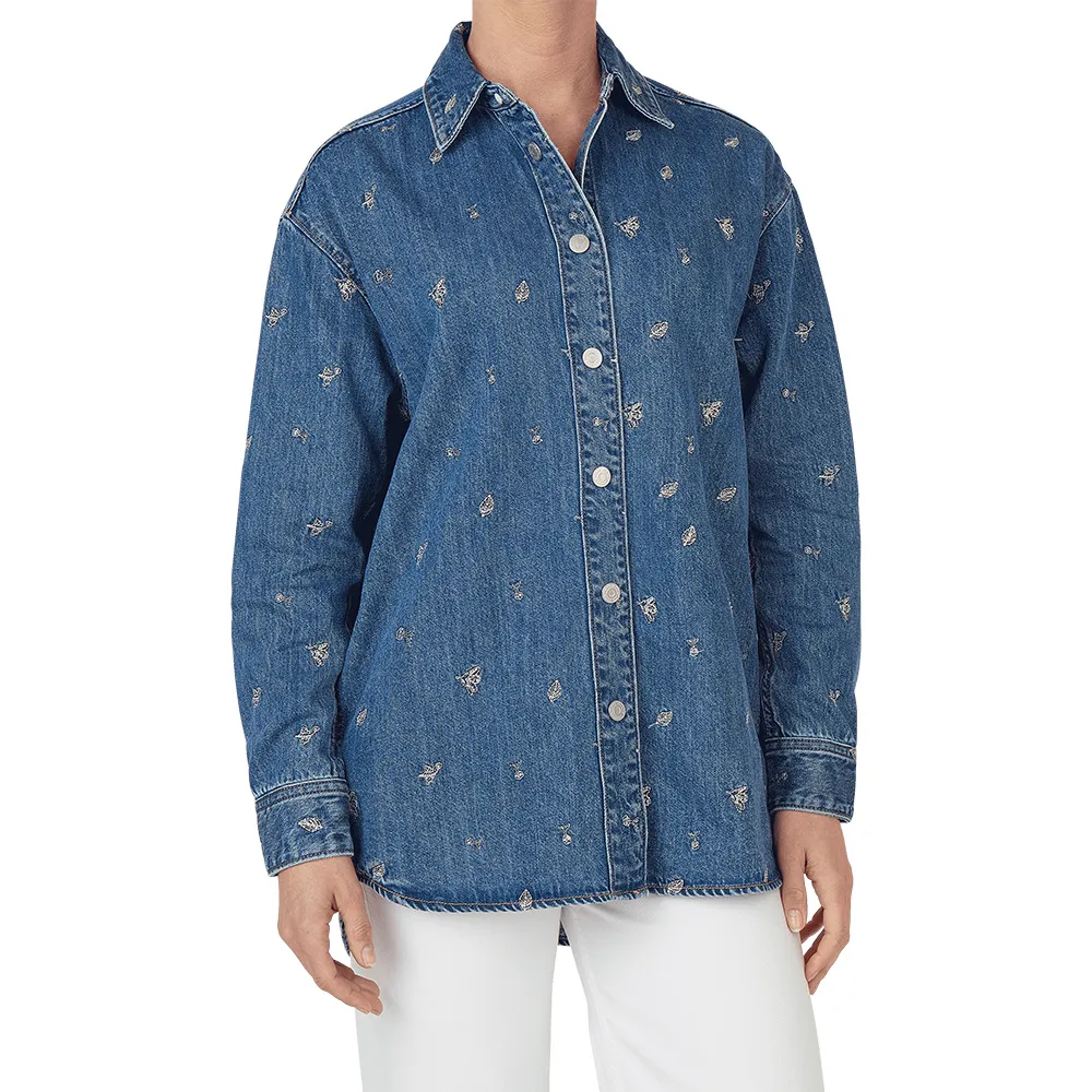 

Верхняя рубашка Pepe Jeans Blossom, синий