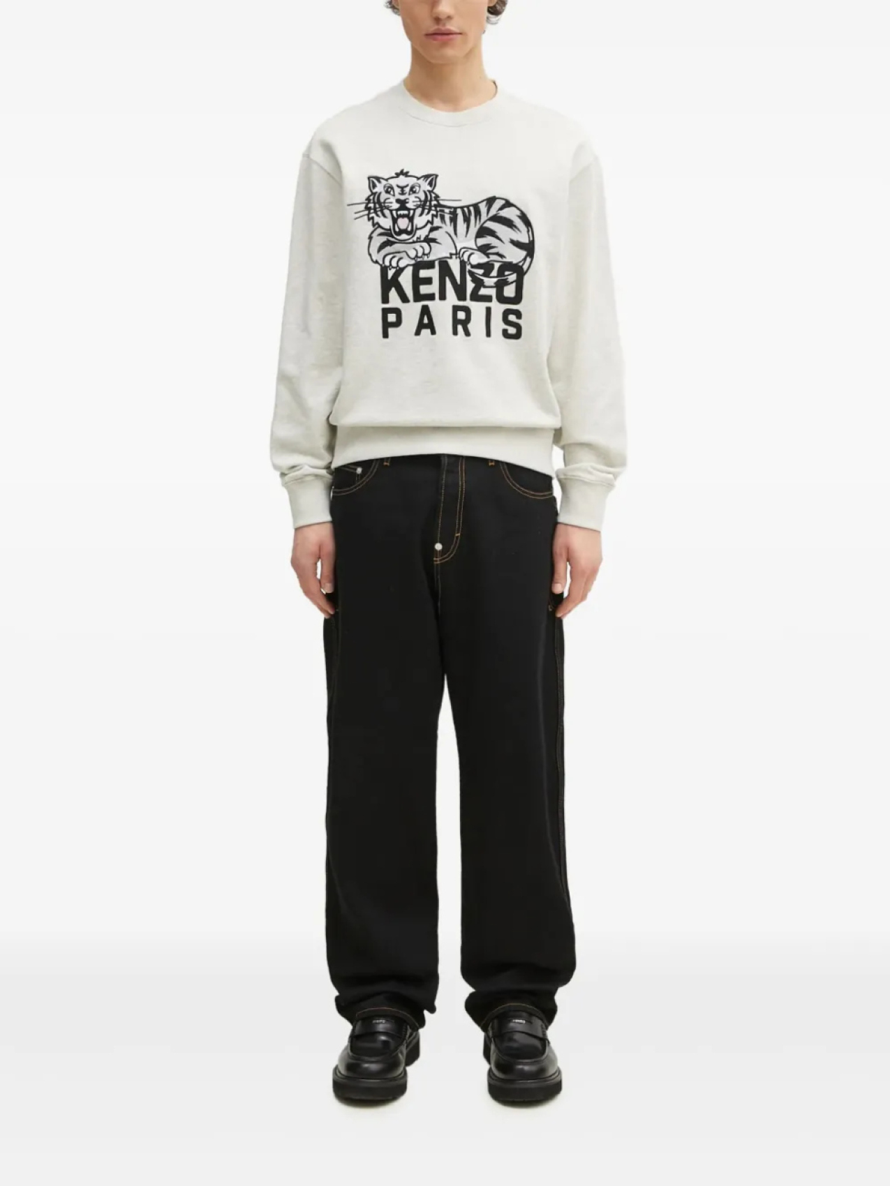 

Джинсы Kenzo карго, черный