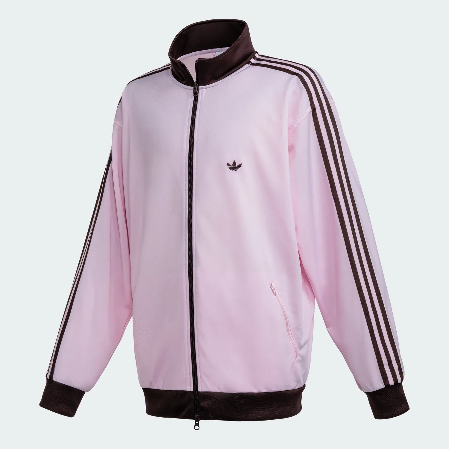 Мужской спортивный топ Adidas Beckenbauer, нежно-розовый