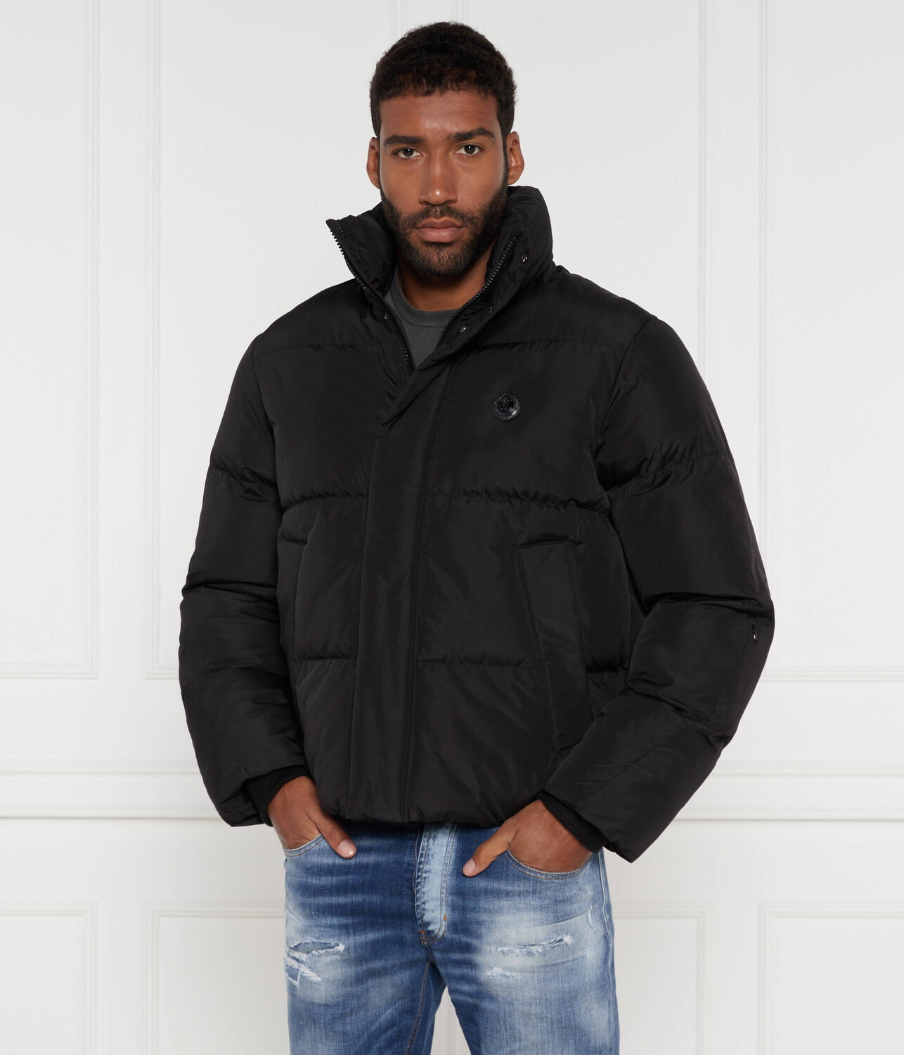 

Куртка Just Cavalli Regular Fit, черный