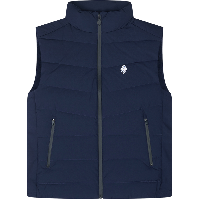 

Le Coq Sportif Женская жилетка цвета слоновой кости, Marine Blue