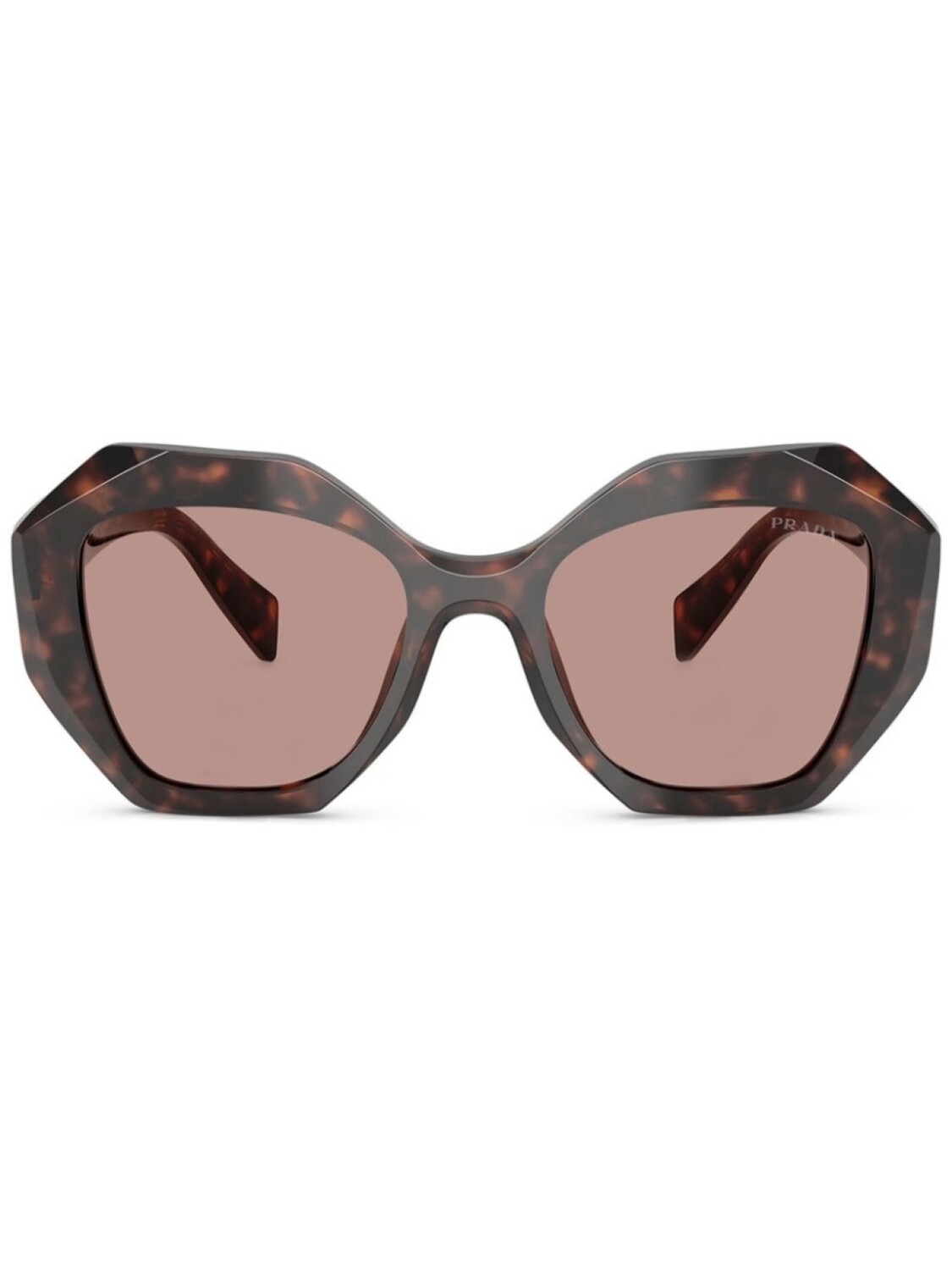 

Очки Prada Eyewear, коричневый