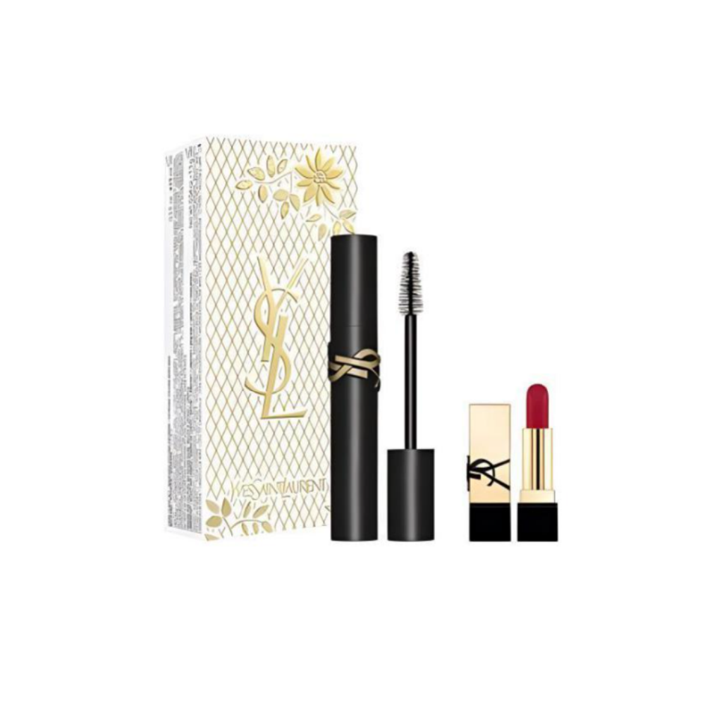 

Набор косметики для макияжа mascara box с ограниченным выпуском к рождеству 2024, легко растушевывается, стойкий SAINT LAURENT