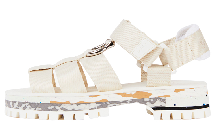 Chloé Сандалии Chloe One Strap 4 см женские белые