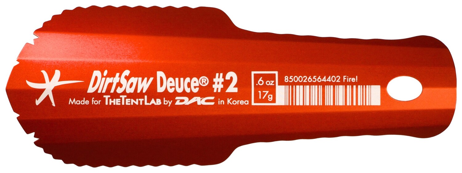 

Мастерок DirtSaw Deuce #2 TheTentLab, красный
