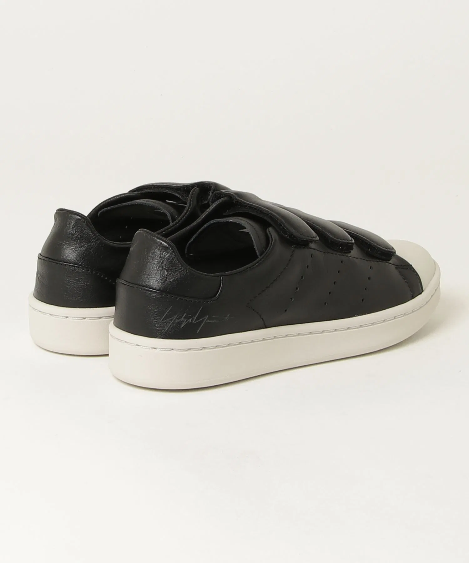 Унисекс кроссовки из натуральной кожи Y-3 STAN SMITH VELC чёрные — фото 3