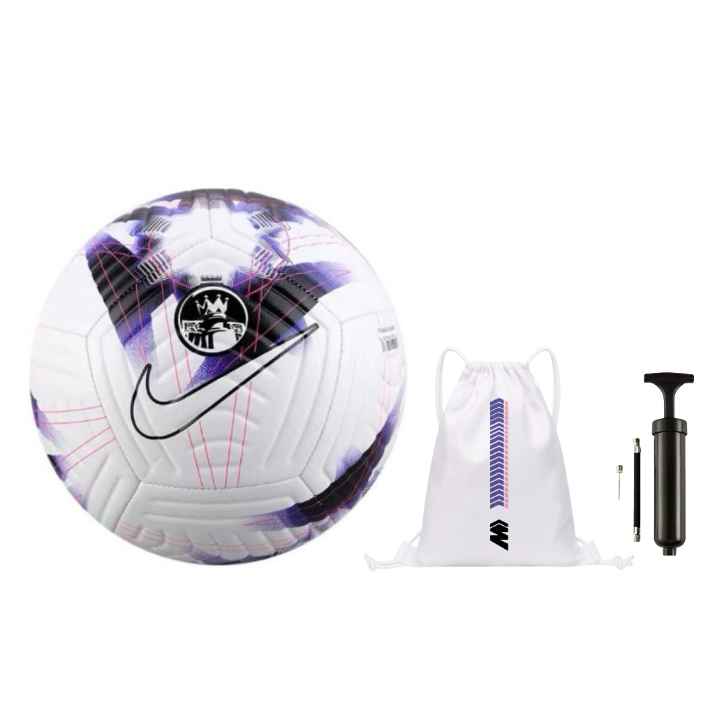 

Nike Футбольный мяч Premier League Academy размер 4/5, машинной строчки, унисекс, фиолетовый белый