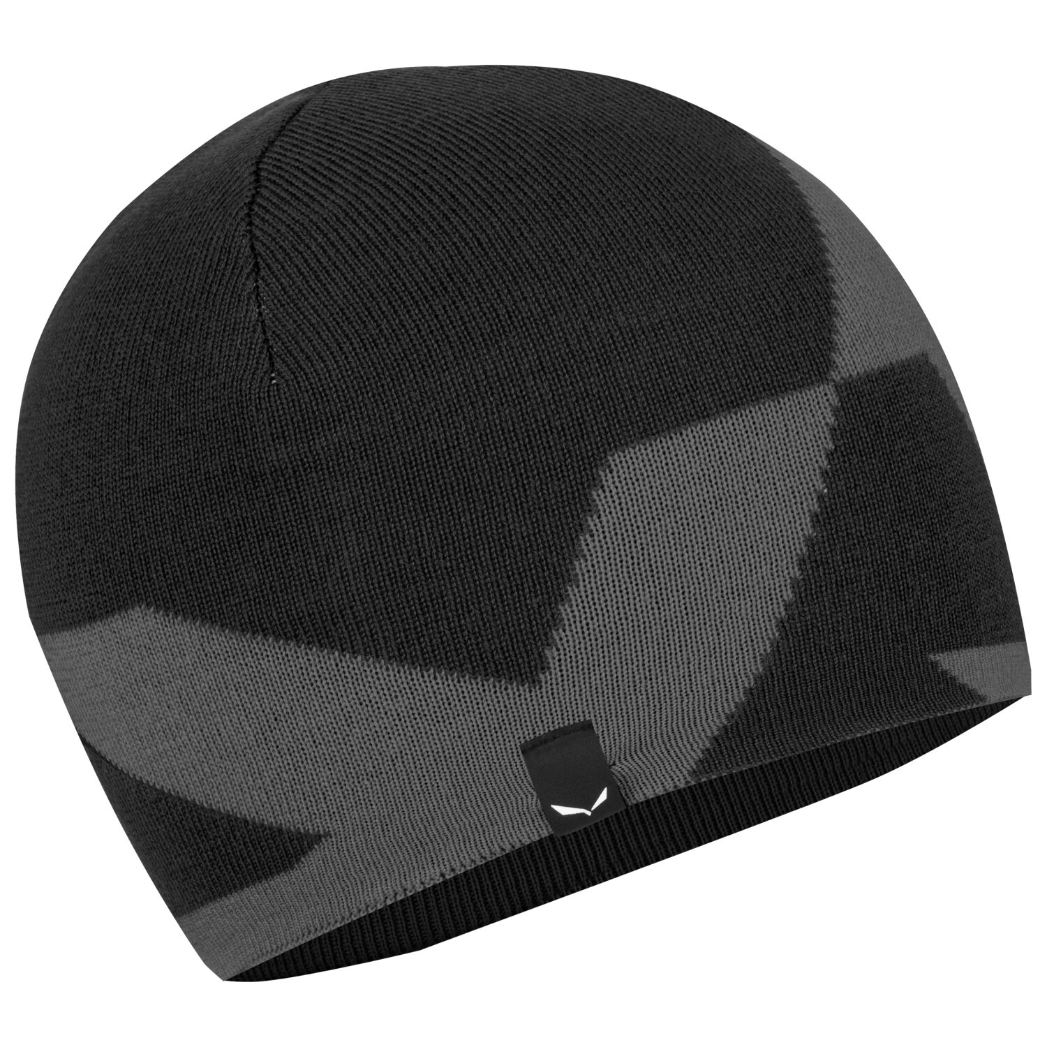 

Кепка Salewa Pure Reversible Wool Beanie, цвет Black Out