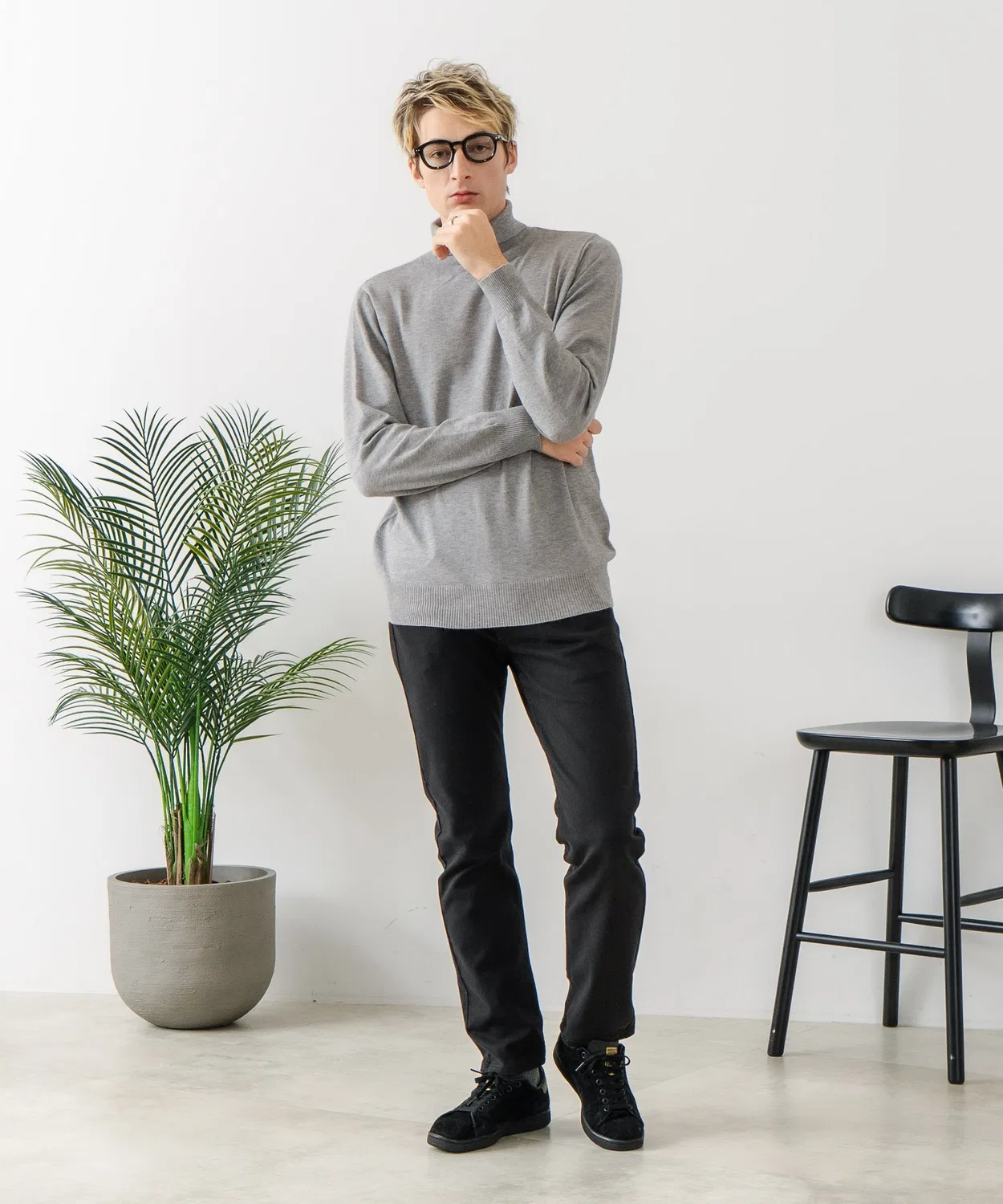 Штаны LEVI'S 502 WARM, чёрные — фото 2