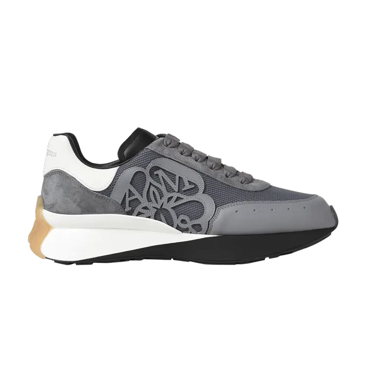 

Кроссовки Alexander McQueen Sprint Runner Grey Black, серый