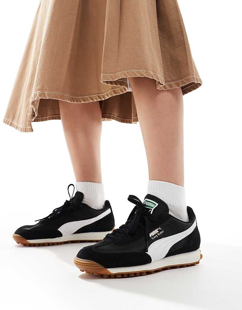 PUMA – Easy Rider Vintage – Черные спортивные туфли