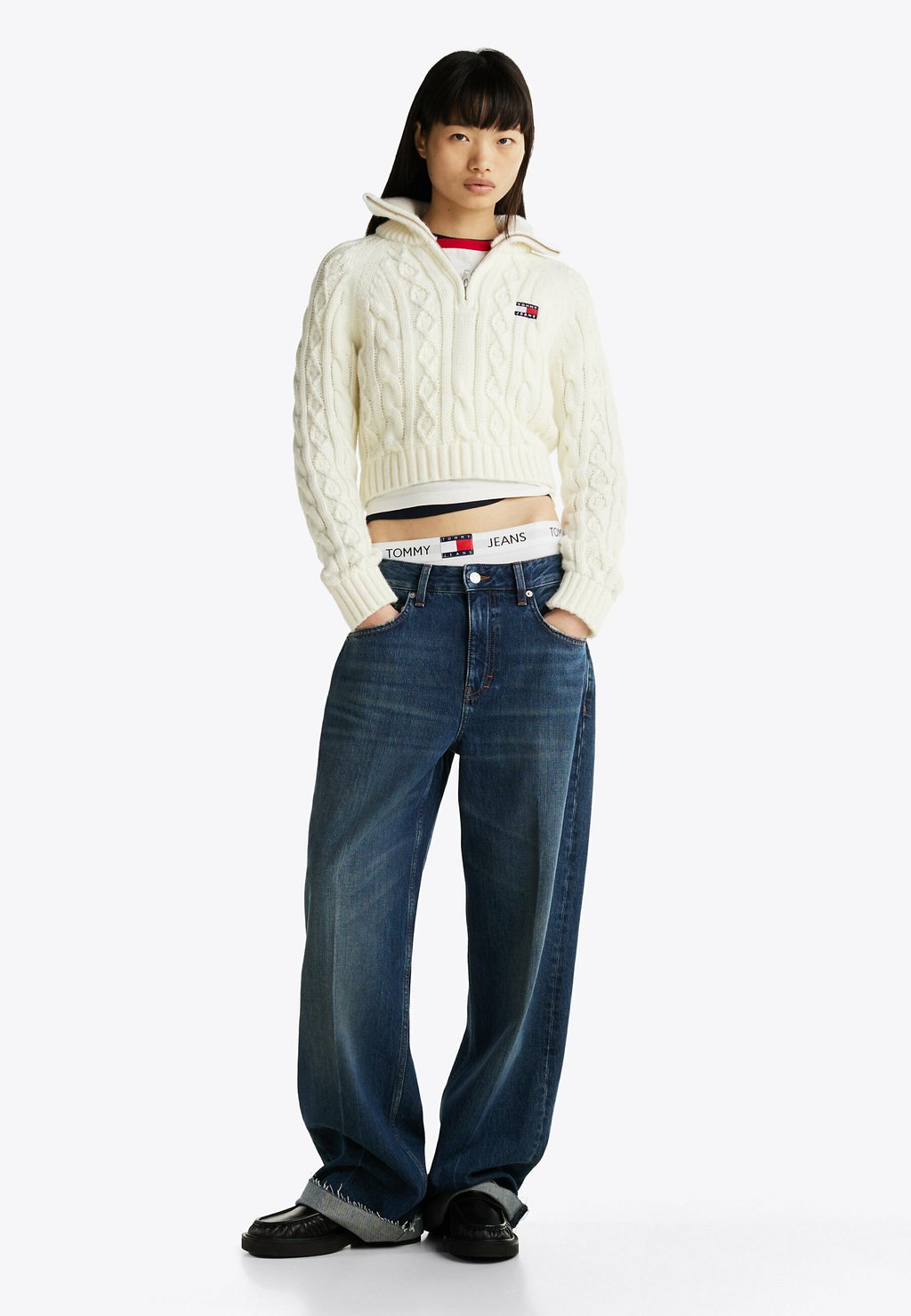 

Джемпер Tommy Jeans, белый