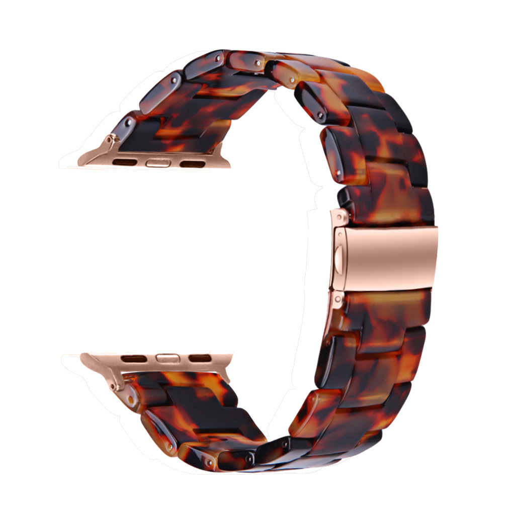 

Vobafe Часы Strap Apple Compatibility Resin Material, Tortoiseshell-resin strap