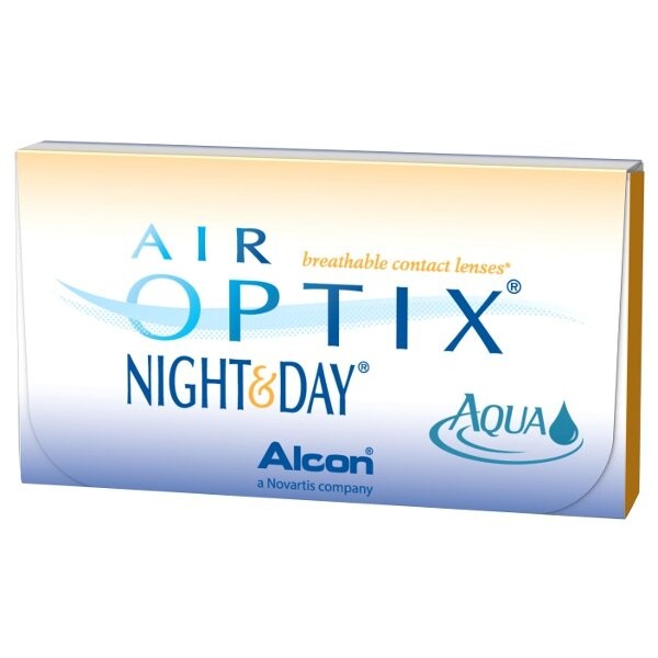 

Медицинский прибор, Air Optix, Night&Day Aqua, Линзы месячные -1,00, 6 шт, цвет бесцветный