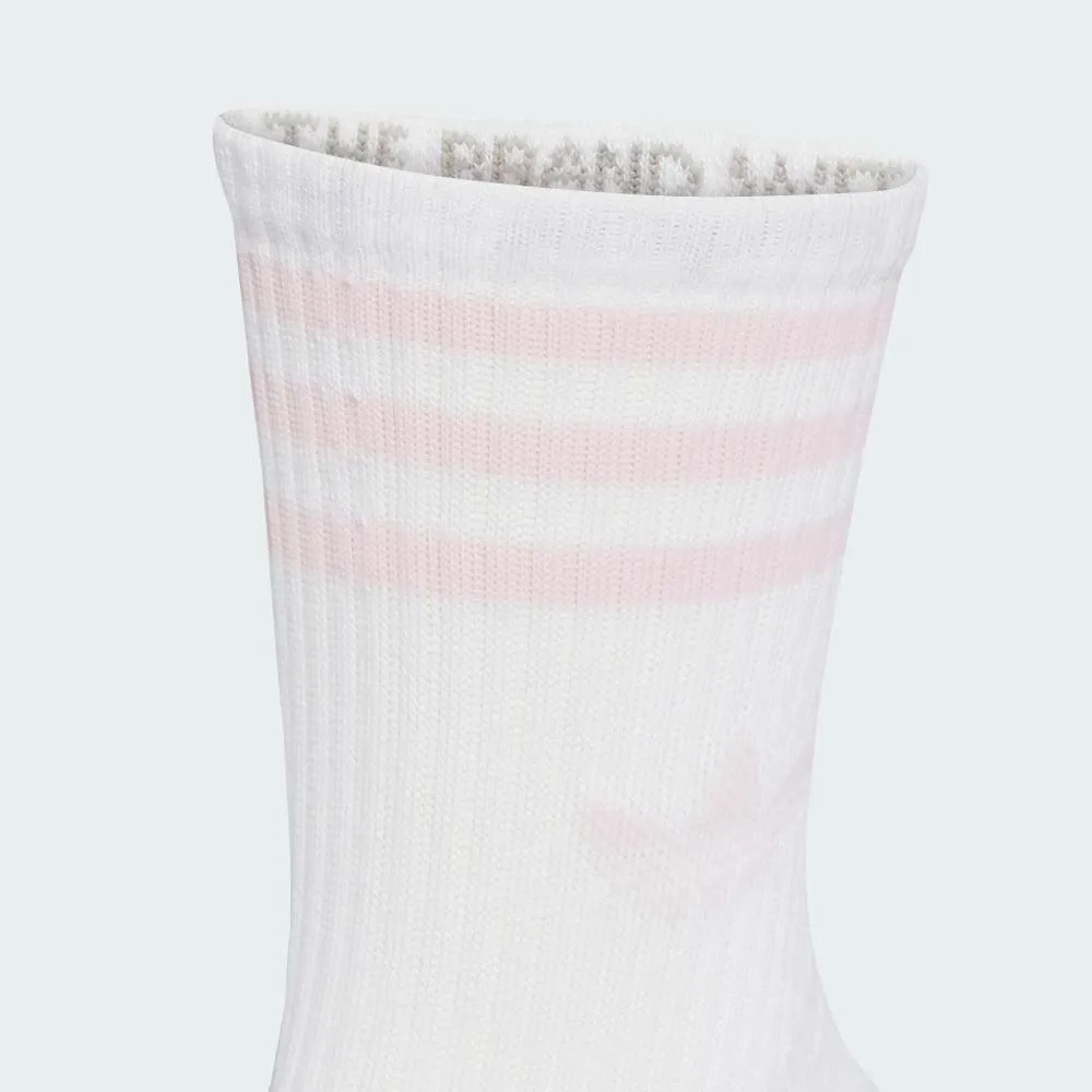 Носки Three Stripes Crew Socks, набор из 3 пар Adidas, white — фото 4