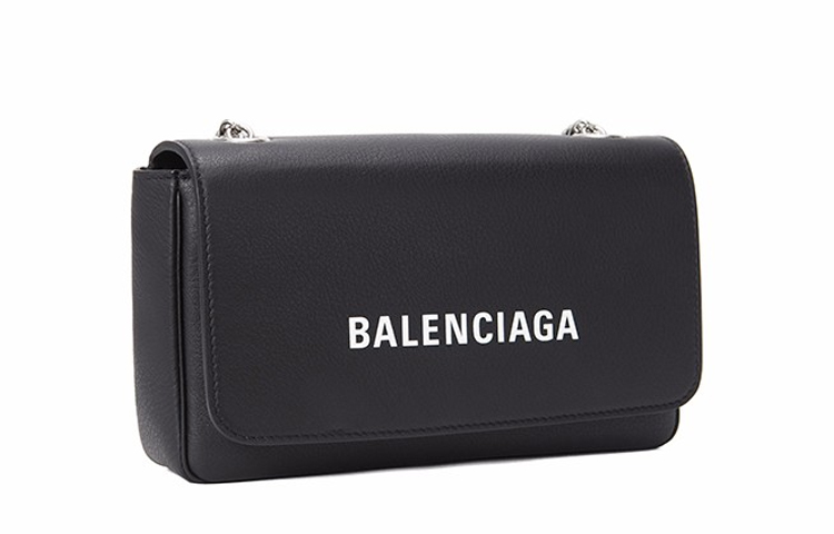 Сумка через плечо Balenciaga женская черная из кожи коровы — фото 3