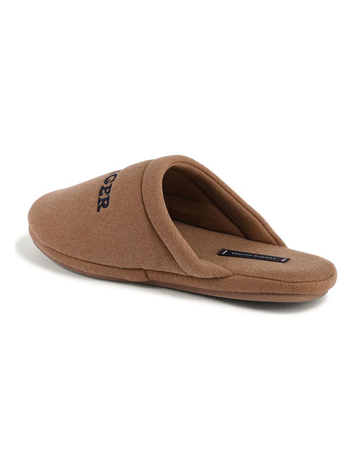 Tommy Hilfiger Shoes Тапочки светло-коричневого цвета — фото 3