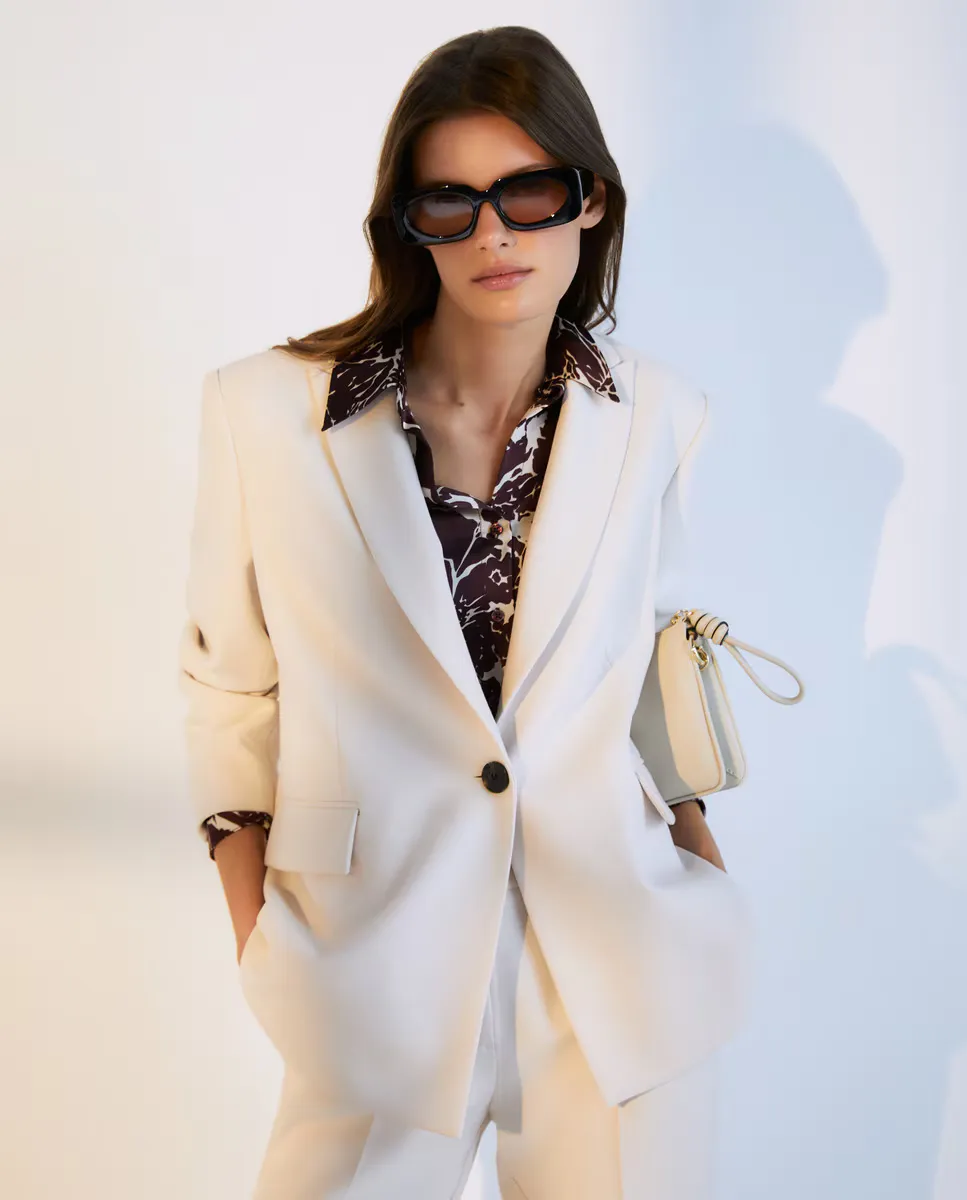 

Костюм женский пиджак Woman El Corte Inglés, цвет 120 Crudo