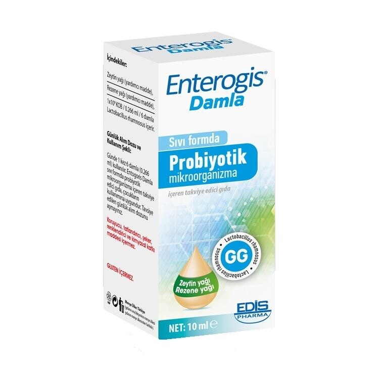 

Энтерогис пробиотик капли 10 мл EDİS PHARMA