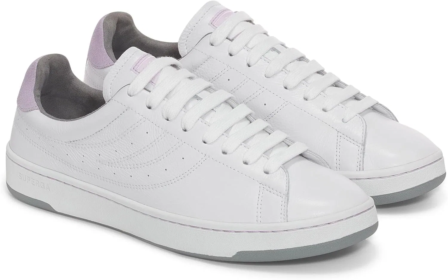 SUPERGA 4833 Lendl Match - Schuhe - Кроссовки - Grau - Унисекс, White, Purple, Purple, Medium Grey — фото 2