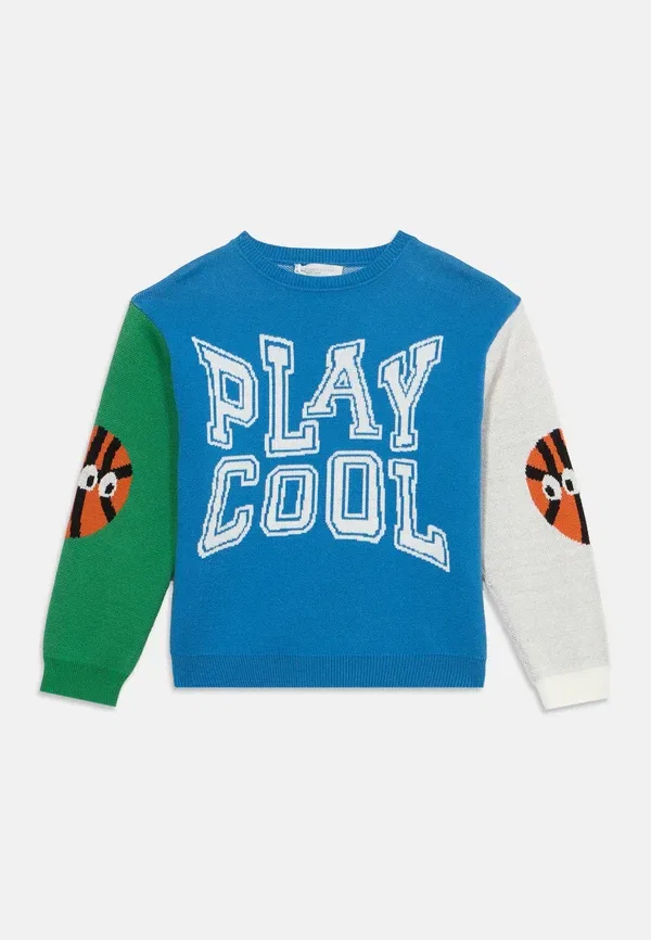 Джемпер Stella Mccartney Kids, синий — фото 3