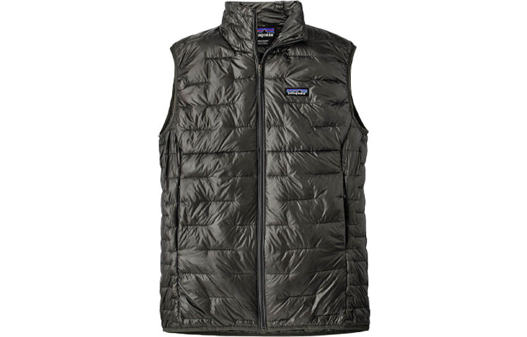 

Жилет из микропуховиков для мужчин Patagonia, цвет Forged Grey