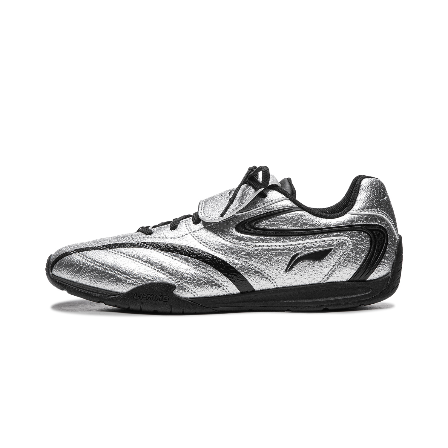 

Li-Ning Li Ning Film Pulse устойчивые к истиранию легкие нескользящие низкие кеды мужские Silver