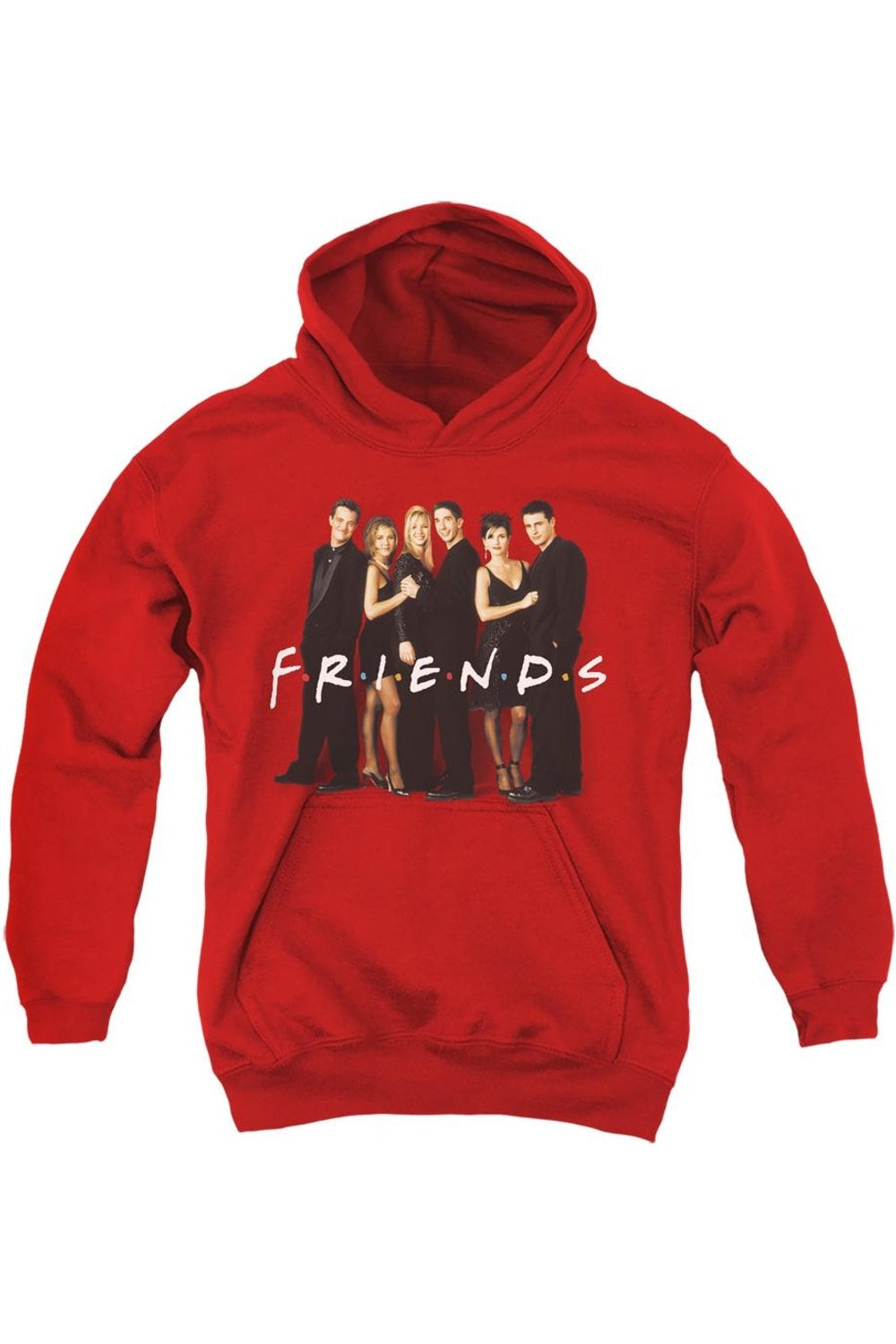 

Толстовка с капюшоном Friends в черном цвете для молодежи Gildan