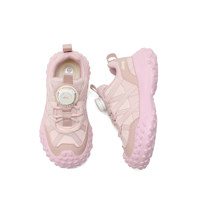 Jeep Низкие детские беговые кроссовки pink kids' — фото 4