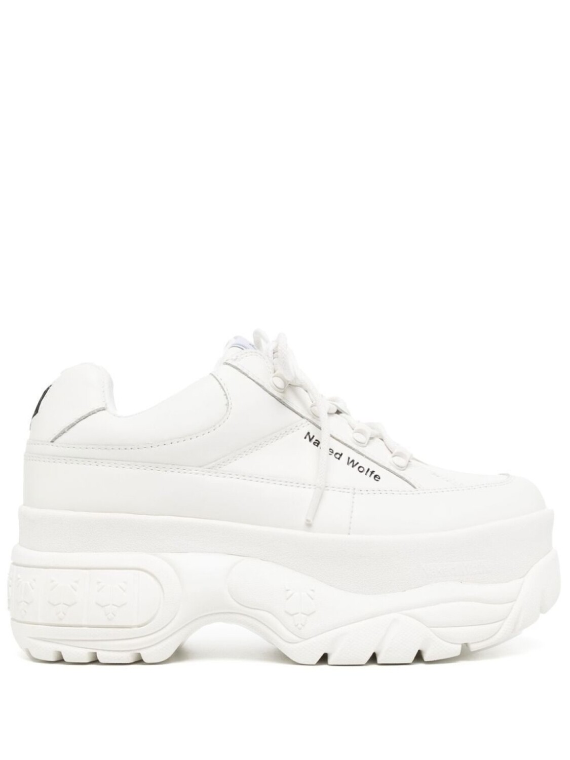 NAKED WOLFE кроссовки Sporty на платформе, белый