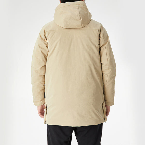 Пуховик adidas Big Pocket Pk Stay Warm mid-length Cargo Down Jacket Khaki, хаки — фото 4