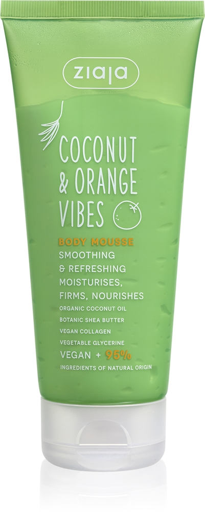 

Увлажняющая пена для тела с ароматом кокоса и апельсина Ziaja, 200 мл