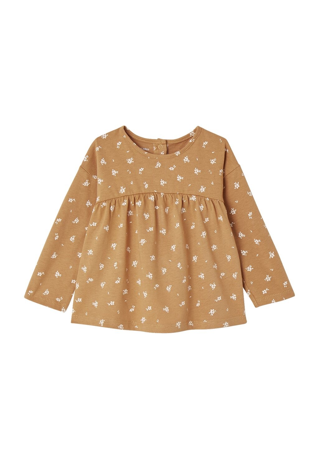 

Топ с длинными рукавами MIT PRINT Vertbaudet, коричневый