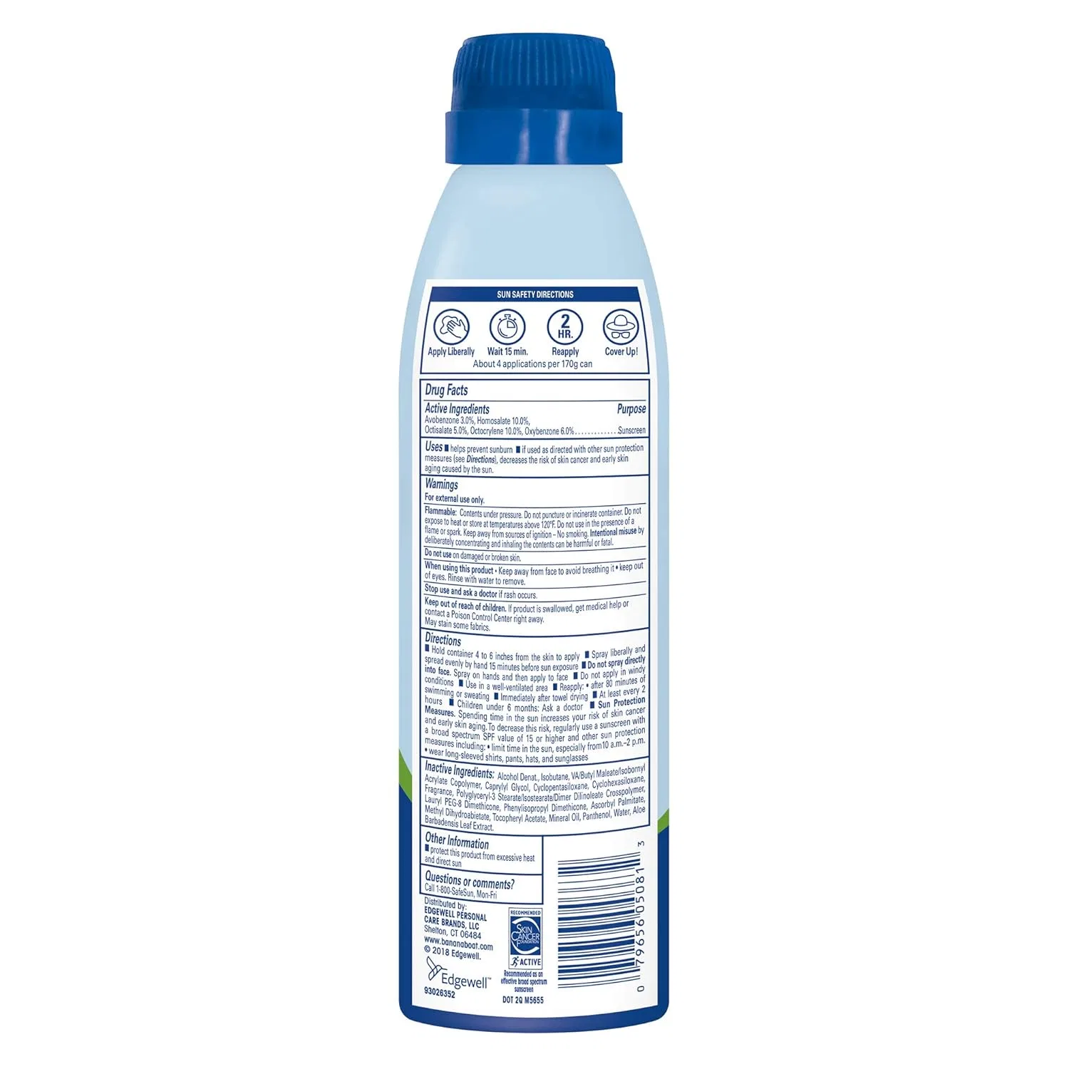 Солнцезащитный спрей «Ultra Defense MAX Skin Protect Ultra Mist» SPF 100 от Banana Boat Banana Boat — фото 2