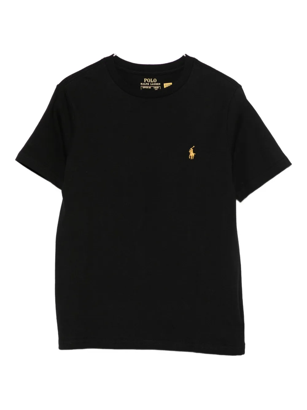 

Футболка с логотипом POLO RALPH LAUREN KIDS, черный
